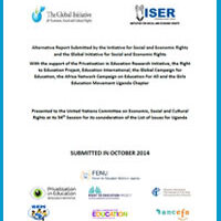 Alternative Report Submitted by the Initiative for Social and Economic Rights and the Global Initiative for Social and Economic Rights