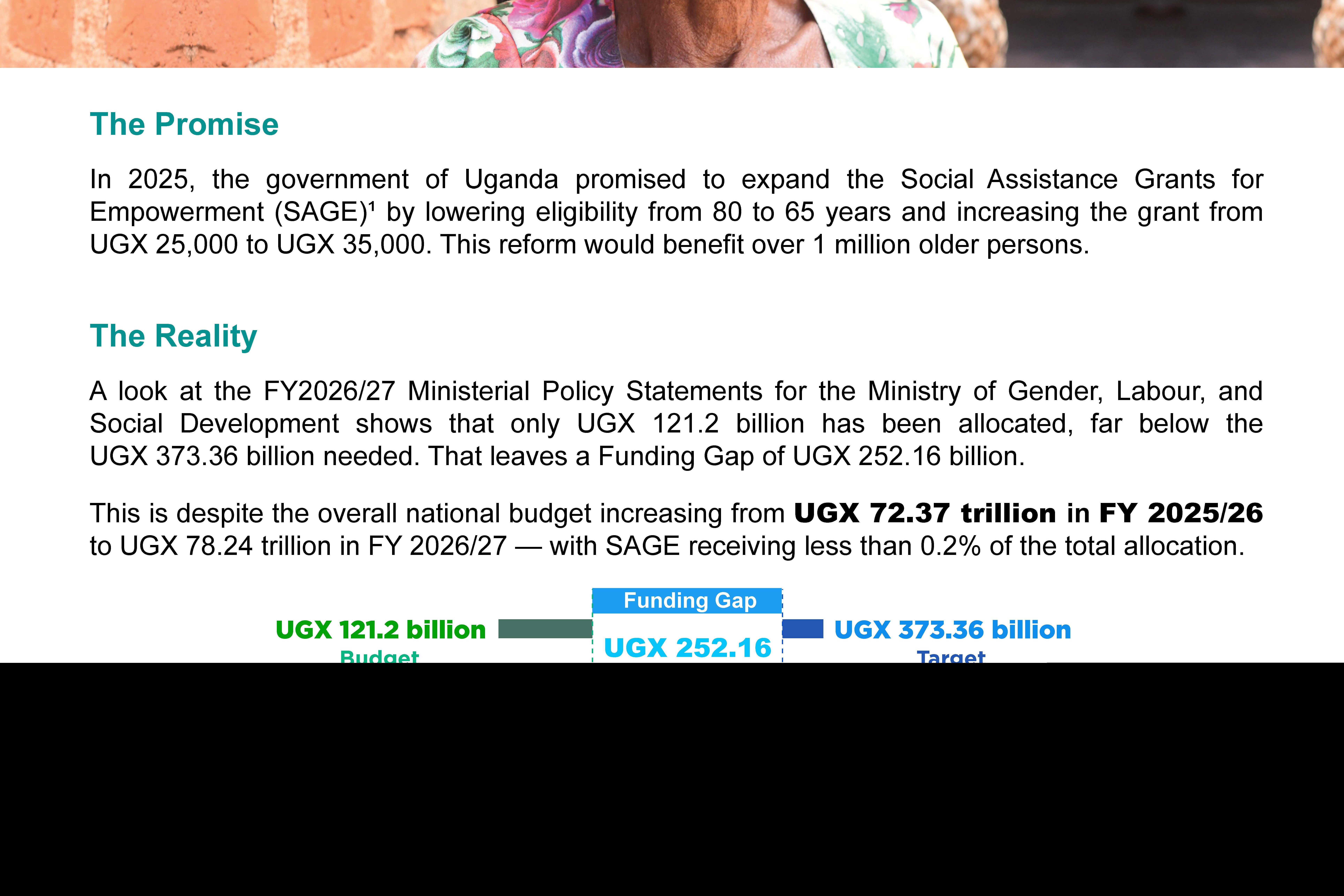 Budgeted Out: Government Promise to Older Persons Broken